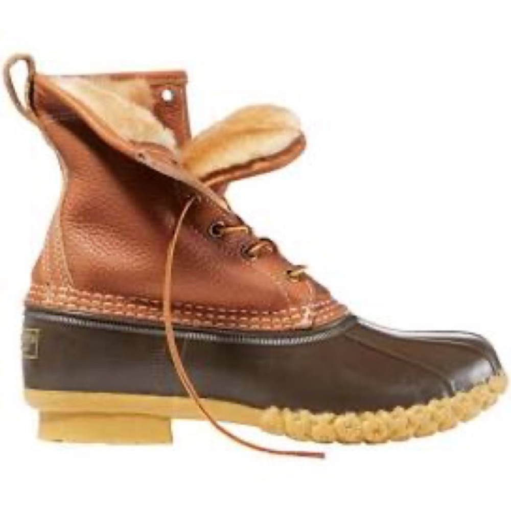 LL Bean Duck Boots (Shearing Lined)